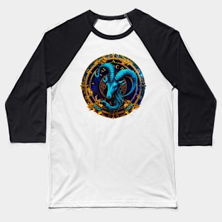 Capricorn Zodiac Sign Baseball T-Shirt